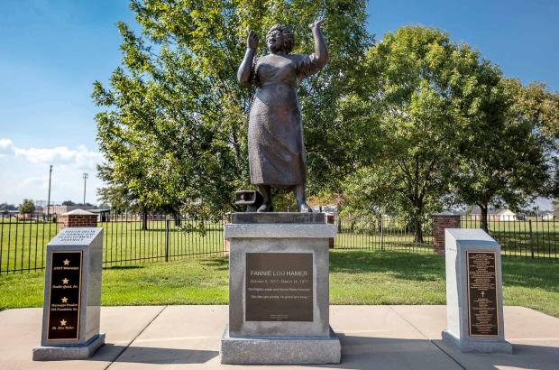 Fannie Lou Hamer Memorial Statue (Ruleville, MS). 