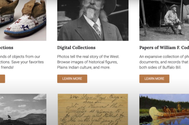 Online collections of the Buffalo Bill Center of the West