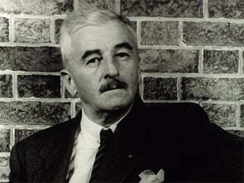 Author William Faulkner in 1954
