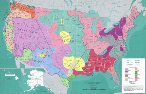 Early localization and languages of American Indians.