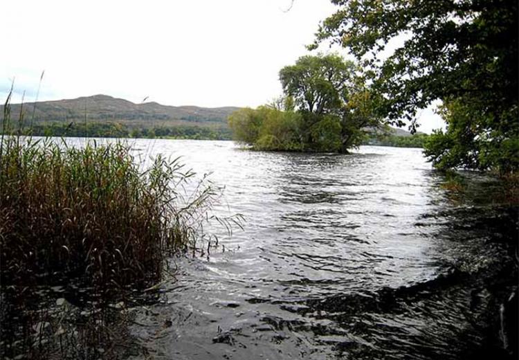 Island in Loch Gill, Ireland