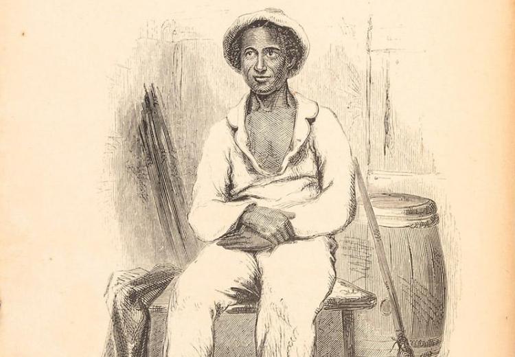 Image from frontispiece for original edition of 12 Years a Slave.