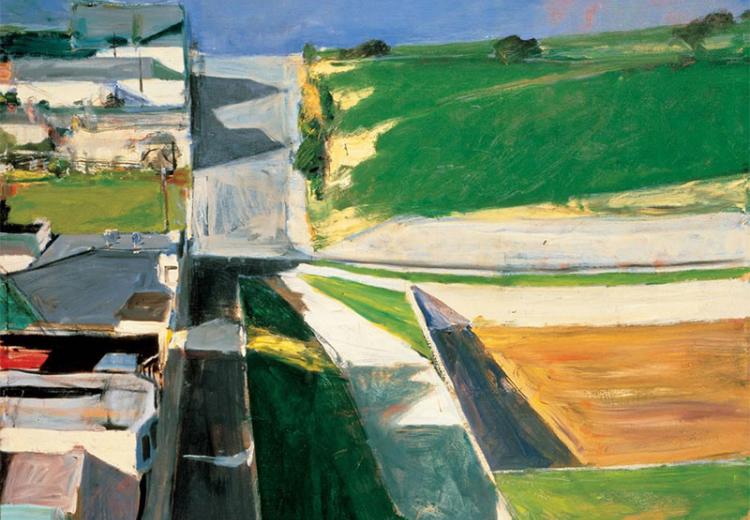 Richard Diebenkorn Cityscape