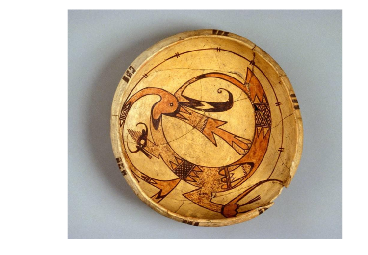 Sikyátki polychrome bowl, c. 1350–1700