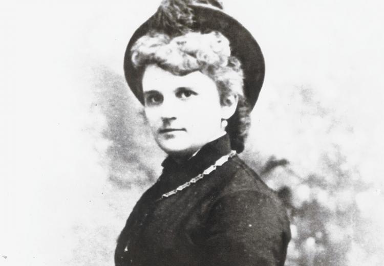 Kate Chopin in riding habit.