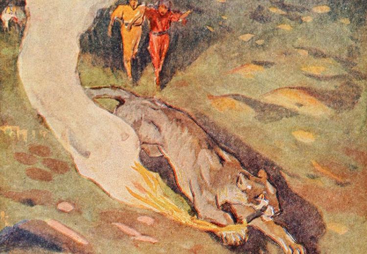 Illustration from Red Folk and Wild Folk.