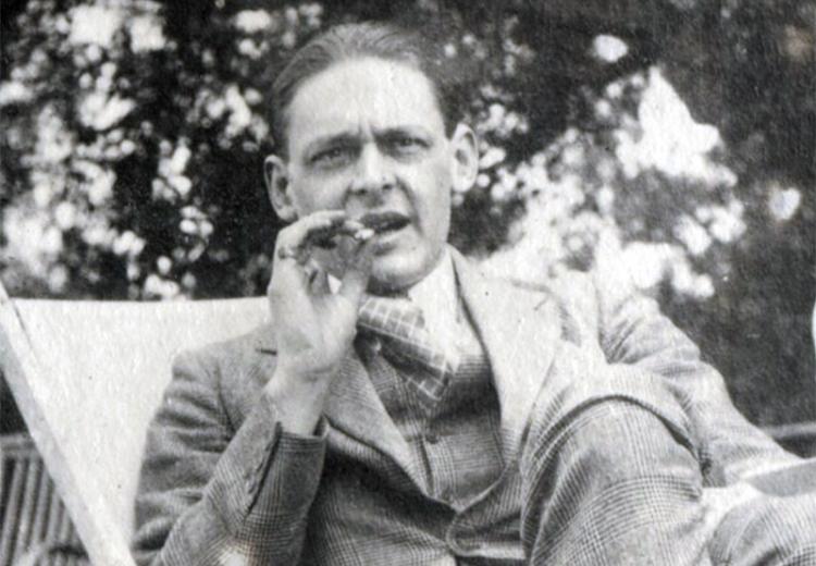 T.S. Eliot, author of The Love Song of J. Alfred Prufrock