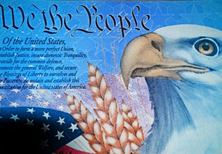 We the People image with Bald Eagle