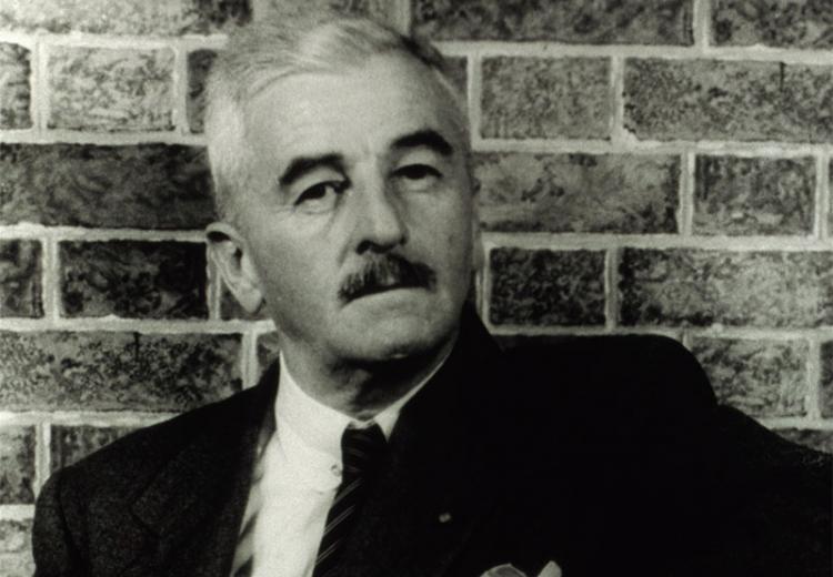 Portrait of William Faulkner by Carl Van Vechten.